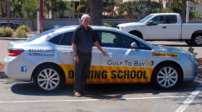 photo of Gulf to Bay Driving School Car